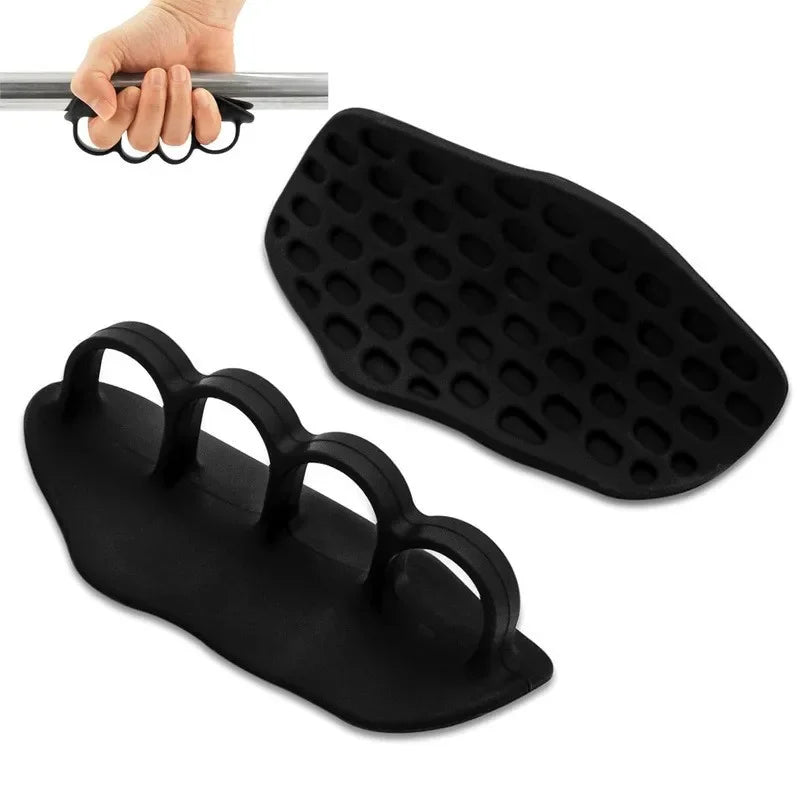 Anti-Slip Weightlifting Hand Grips – 1 Pair Palm Protection & Training Grips, 3 Sizes (92–120 mm / 3.6–4.7 in)