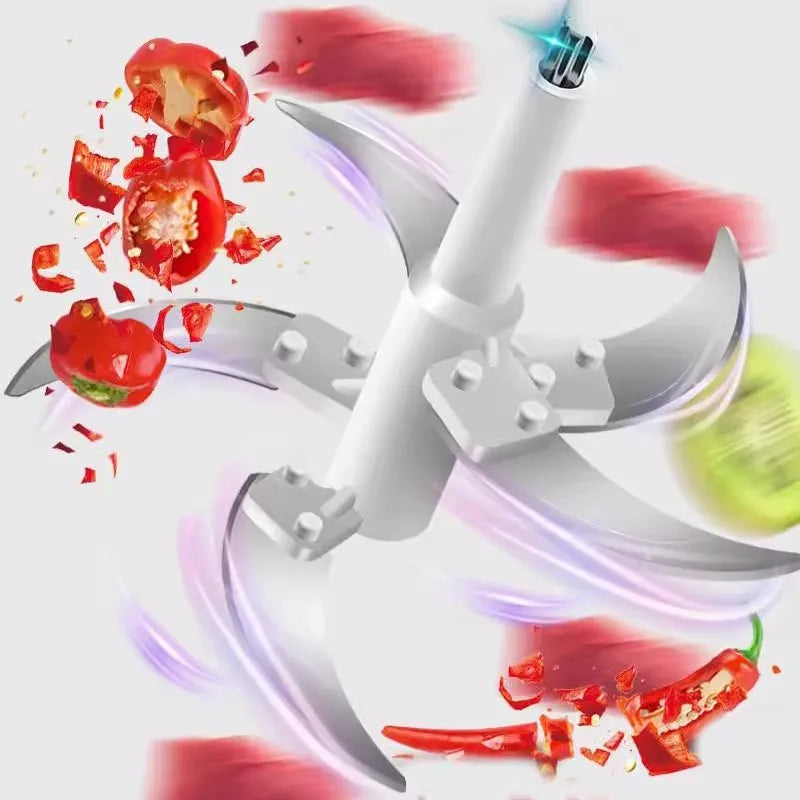 5L Stainless Steel Multifunctional Vegetable Crusher & Chopper (1.3 gal)