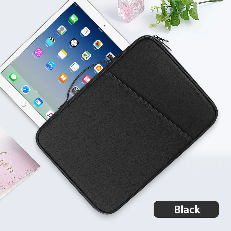 Waterproof Laptop Sleeve Handbag Fits 11–16 inch (28–41 cm) MacBook Air/Pro, Lenovo, HP, Xiaomi – Shockproof Notebook Case with Handle
