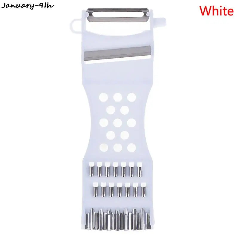 Multi-Function Vegetable Cutter, Garlic Grater, Potato Peeler and Cucumber Carrot Slicer Kitchen Tool