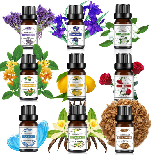 10 ml (0.34 fl oz) Mango & Pineapple Fragrance Oil for Diffuser, DIY Soap and Candle Making - Natural Plant-Based Blend