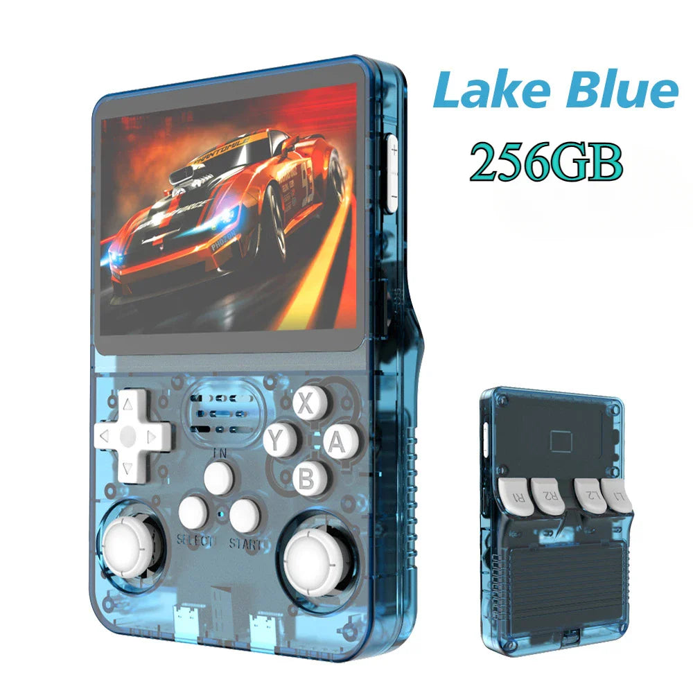 Retro Handheld Game Console 3.5-Inch (8.9 cm) IPS Screen 64/128/256GB Portable Pocket Game Player Kids Retro Gaming Gift