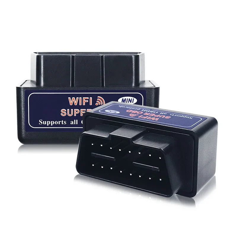 Mini ELM327 OBD2 Bluetooth & WiFi Scanner for Android iOS - Car Diagnostic Code Reader