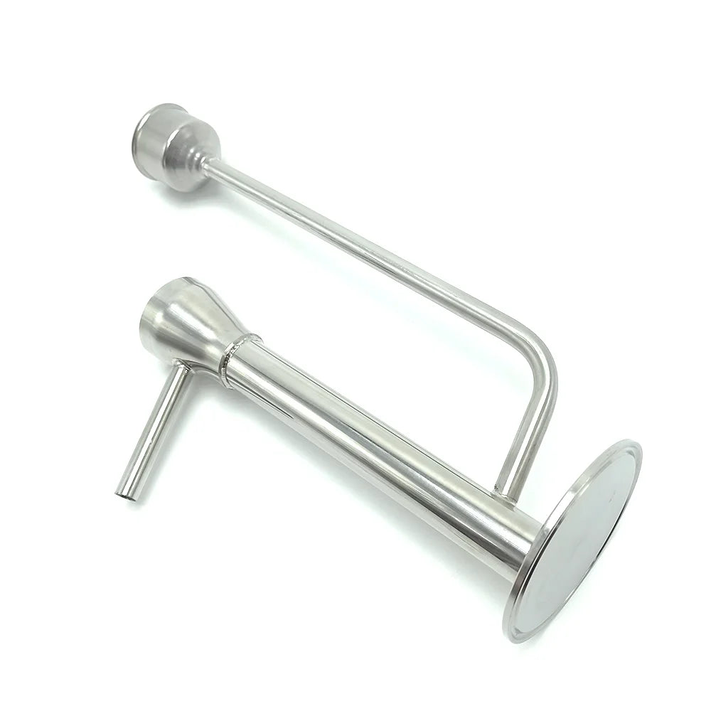 Stainless Steel Proofing Parrot for Moonshine Distillation - Hydrometer Holder for Continuous Alcohol Measurement