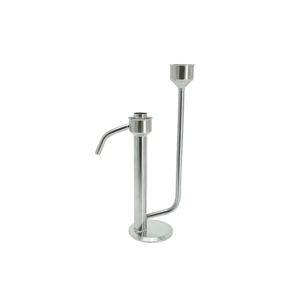 Stainless Steel Proofing Parrot for Moonshine Distillation - Hydrometer Holder for Continuous Alcohol Measurement
