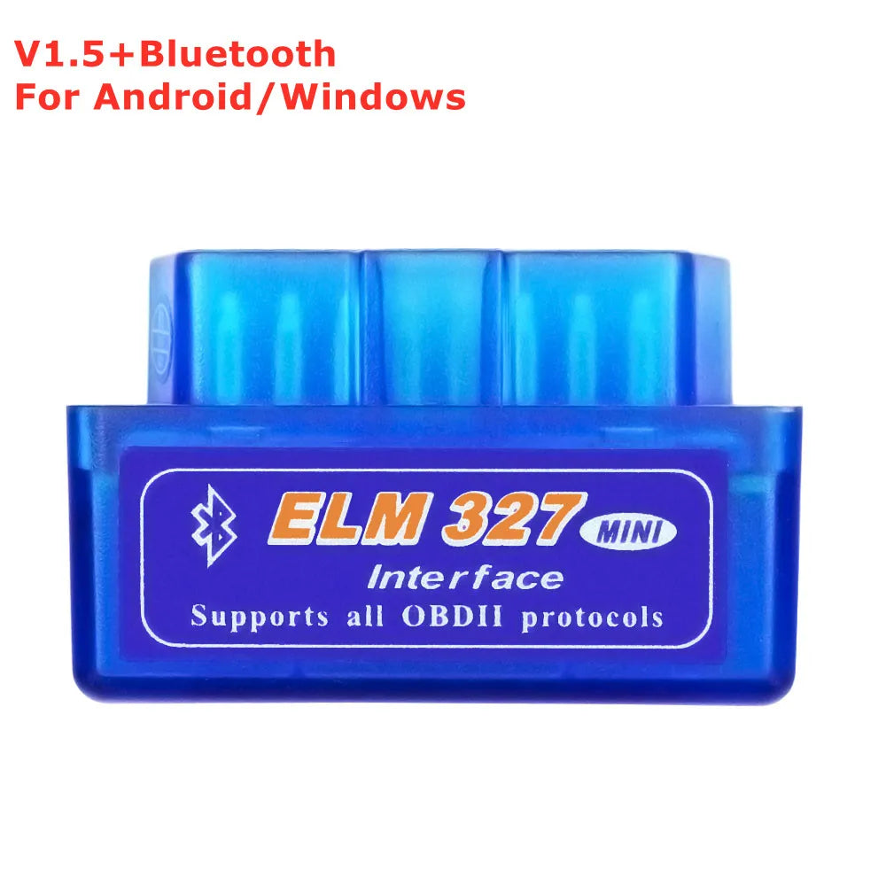 Mini ELM327 OBD2 Bluetooth & WiFi Scanner for Android iOS - Car Diagnostic Code Reader