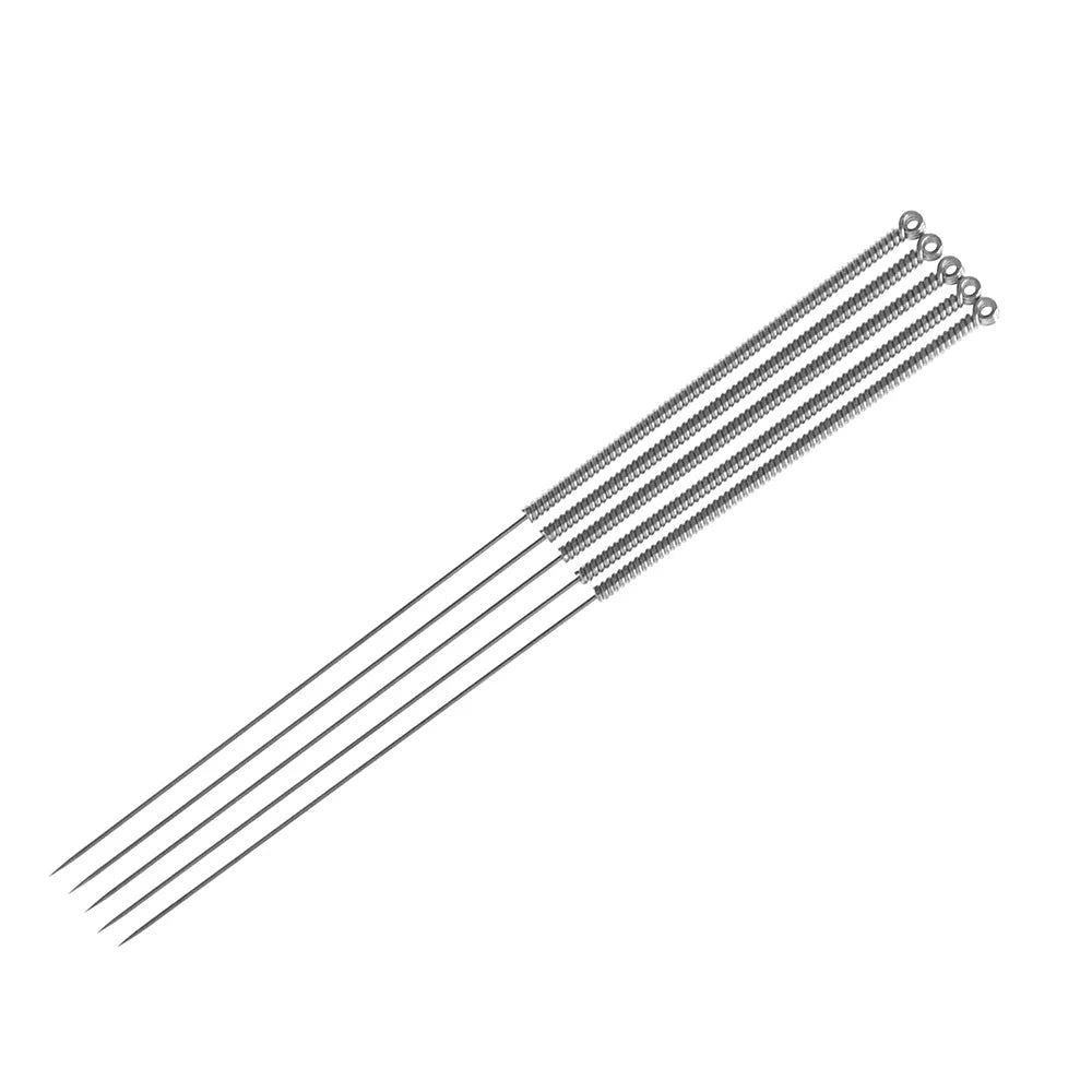 10-Pack Stainless Steel 3D Printer Nozzle Cleaning Needles — 0.2–0.8mm (0.008–0.032 in)
