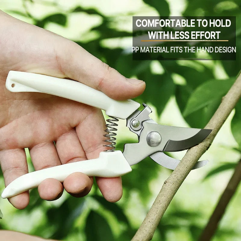 Professional Anvil Pruning Shears for Bonsai, Orchard and Garden Trimming