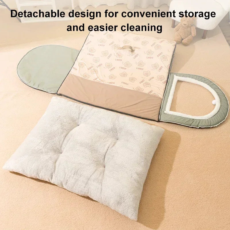 Removable Washable Pet Bed — Cozy Nest for Small to 2XL Dogs & Cats (35–75 cm | 14–30 in)