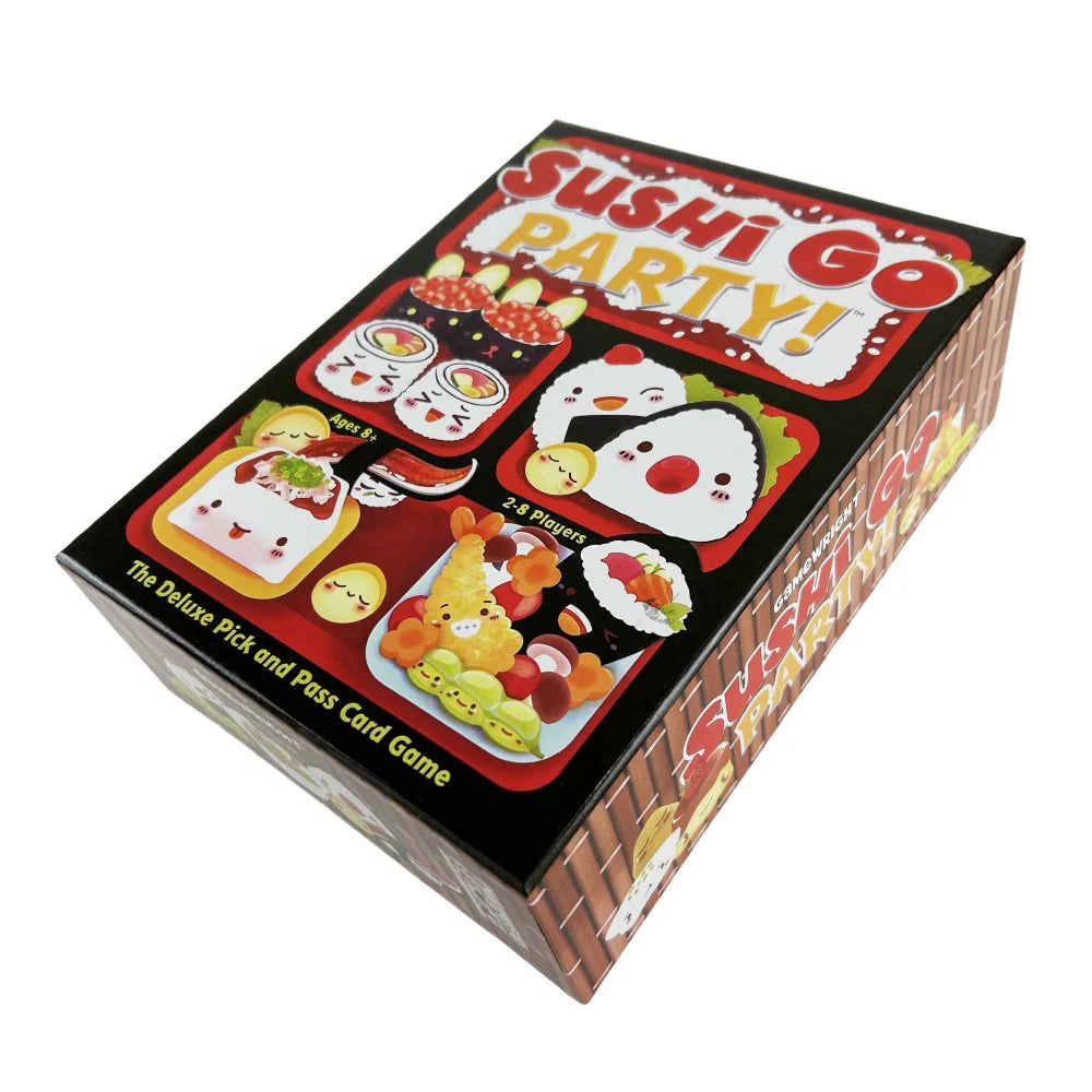 Family Sushi Card Game Party Deck — Fun Drafting Card Game for Gatherings & Holiday Gifts
