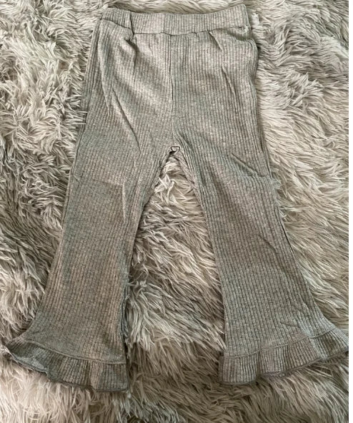 Baby Cotton Stretch Trousers – Slim Full-Length Elastic-Waist Pants, Solid Color Infant & Toddler 1-3 Years