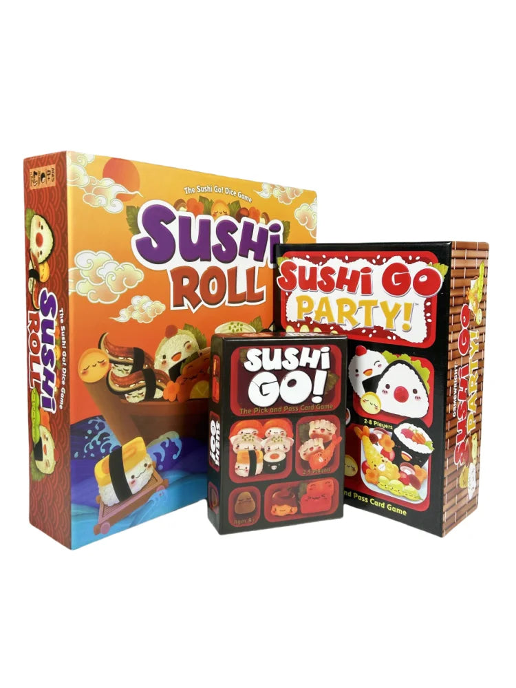 Family Sushi Card Game Party Deck — Fun Drafting Card Game for Gatherings & Holiday Gifts