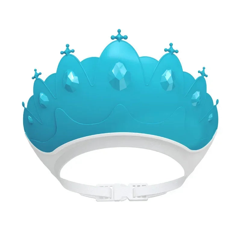 Adjustable Baby Crown Shampoo Cap – Waterproof Bath Visor & Hair Shield for Infants and Toddlers
