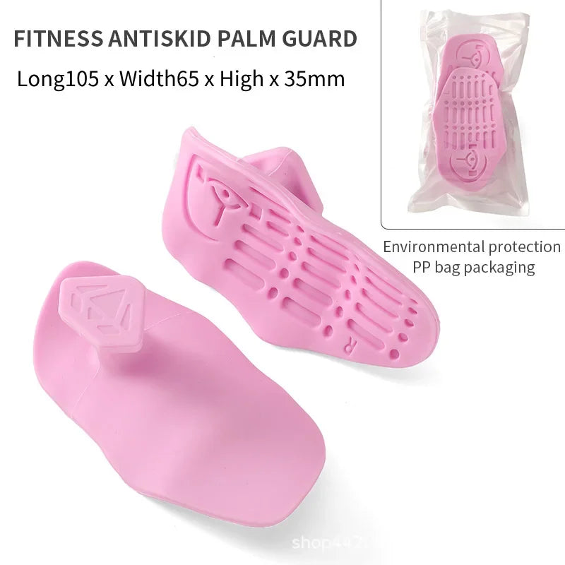 Anti-Slip Weightlifting Hand Grips – 1 Pair Palm Protection & Training Grips, 3 Sizes (92–120 mm / 3.6–4.7 in)