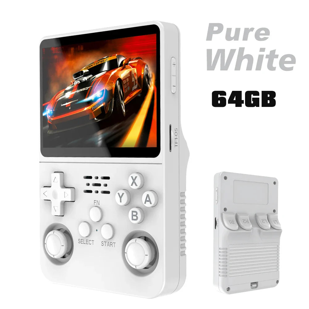 Retro Handheld Game Console 3.5-Inch (8.9 cm) IPS Screen 64/128/256GB Portable Pocket Game Player Kids Retro Gaming Gift