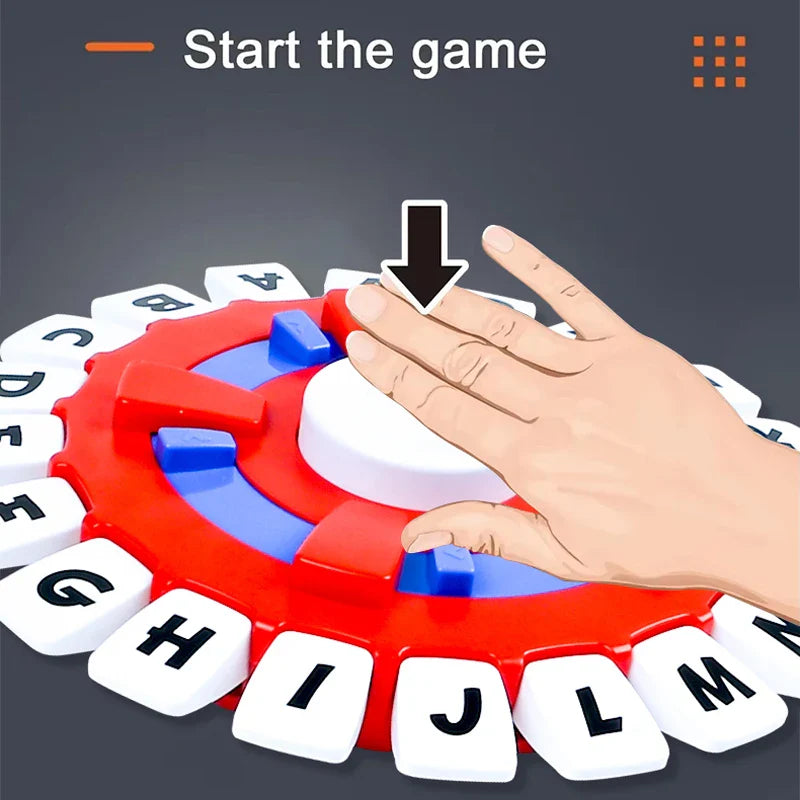 Basta Spanish Word Game – Fast-Paced Family & Party Board Game for Adults & Kids, Letters Learning Juego de Mesa