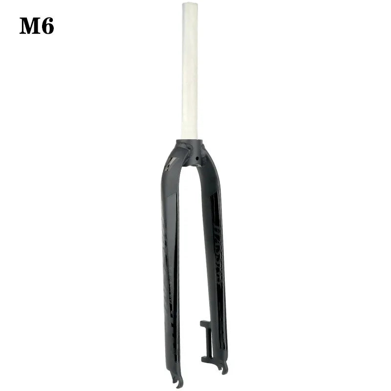 Rigid Mountain Bike Fork — Aluminum Alloy, V‑Brake & Disc Compatible, Fits 26/27.5/29‑inch Wheels