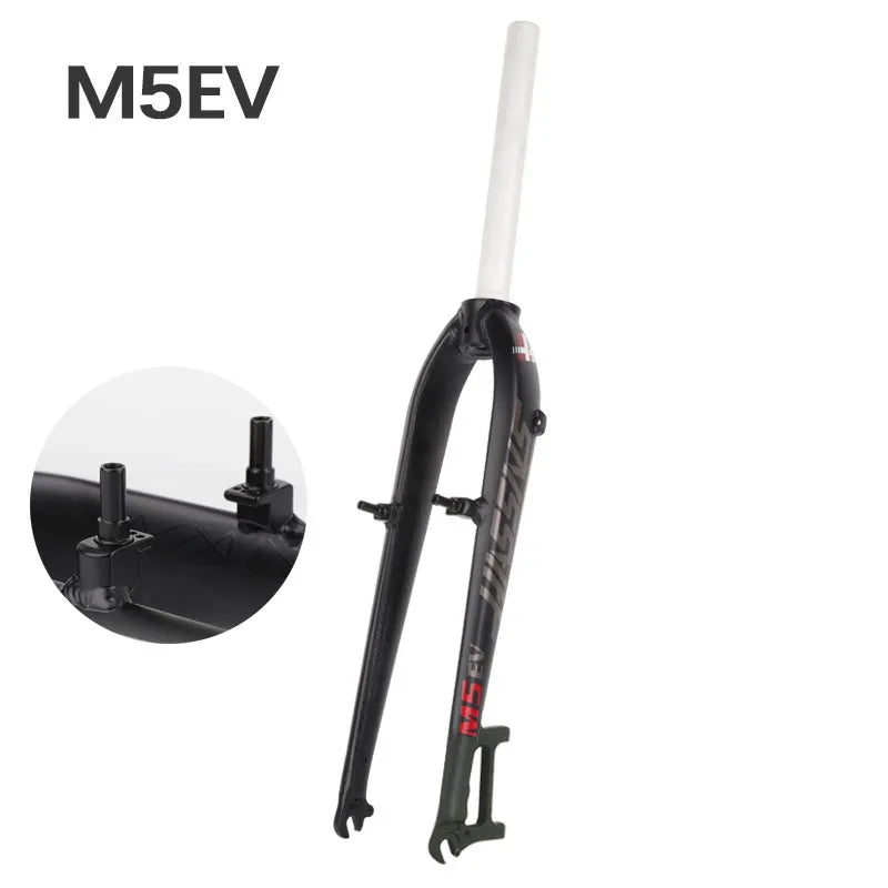 Rigid Mountain Bike Fork — Aluminum Alloy, V‑Brake & Disc Compatible, Fits 26/27.5/29‑inch Wheels