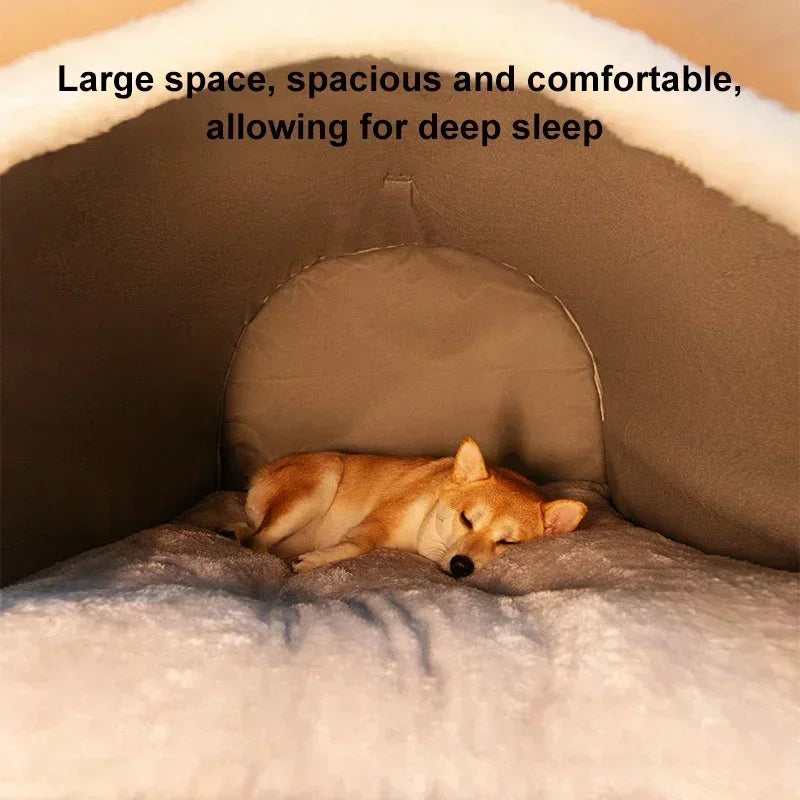 Removable Washable Pet Bed — Cozy Nest for Small to 2XL Dogs & Cats (35–75 cm | 14–30 in)