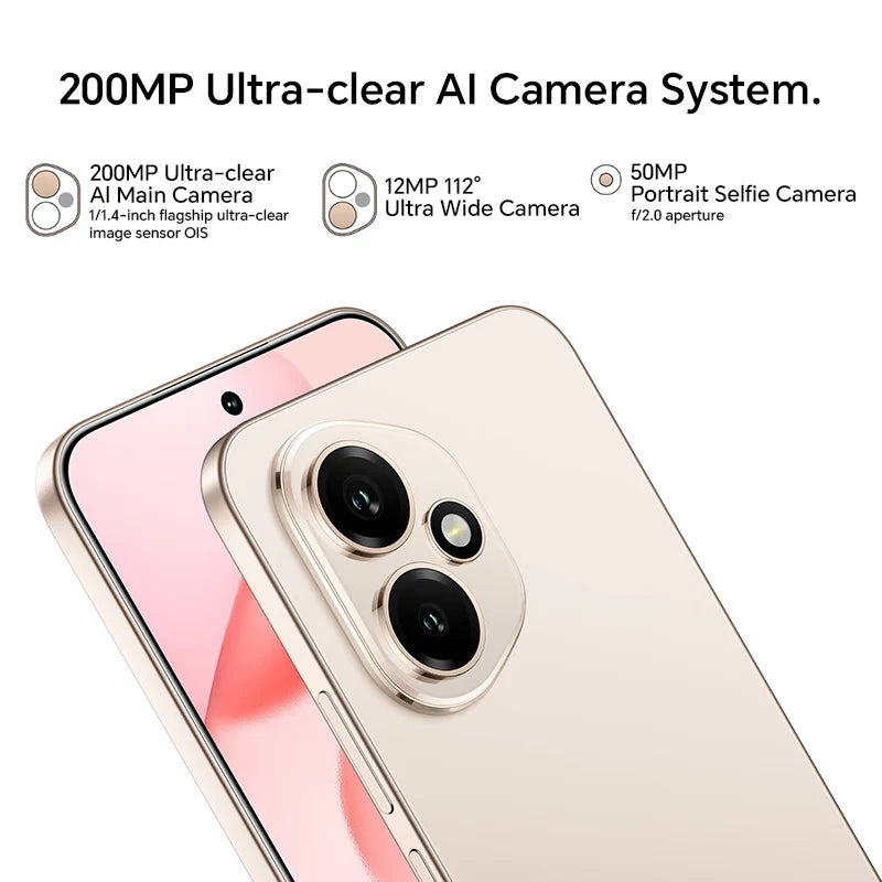 5G Android Smartphone – 12GB RAM, 256/512GB Storage, 6.55-inch (166 mm) AMOLED, 200MP Camera, 6000mAh Battery, 100W Fast Charge, NFC, OTG