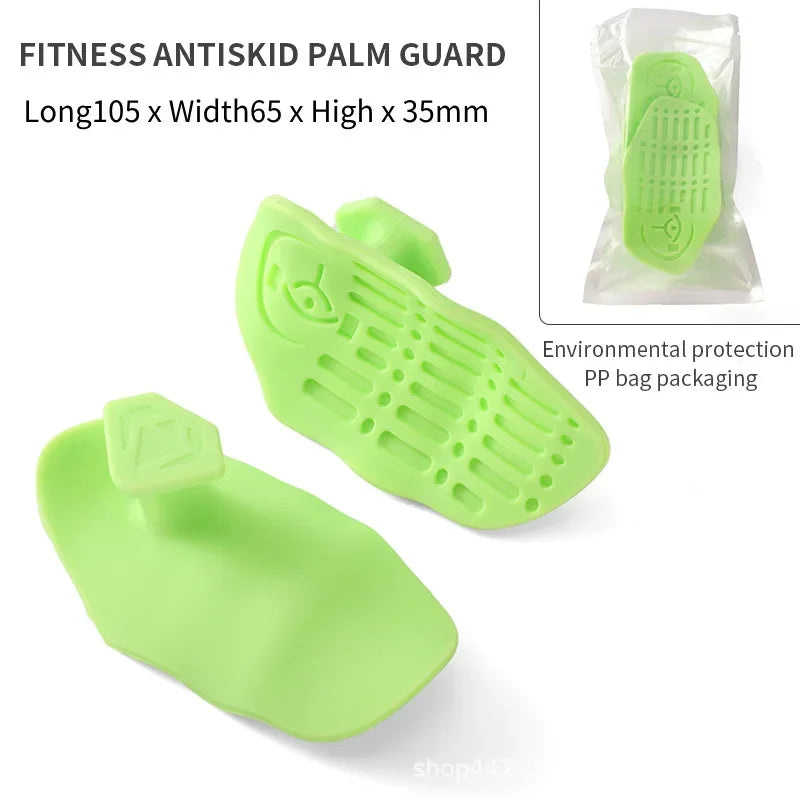 Anti-Slip Weightlifting Hand Grips – 1 Pair Palm Protection & Training Grips, 3 Sizes (92–120 mm / 3.6–4.7 in)
