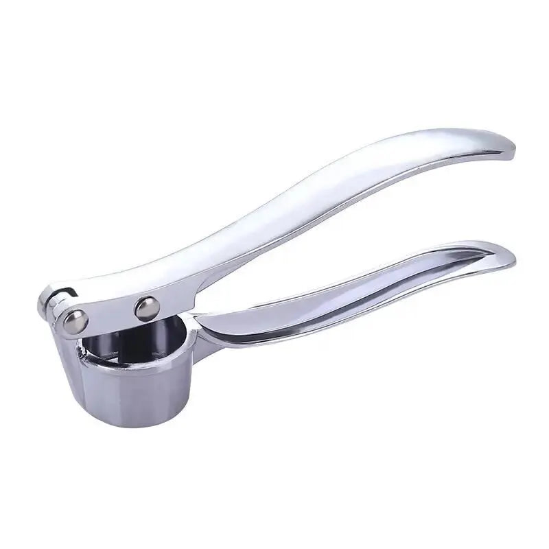 Manual Garlic Press – Heavy-Duty Aluminum Alloy & Stainless Steel Garlic Crusher with Anti-Skid Handle