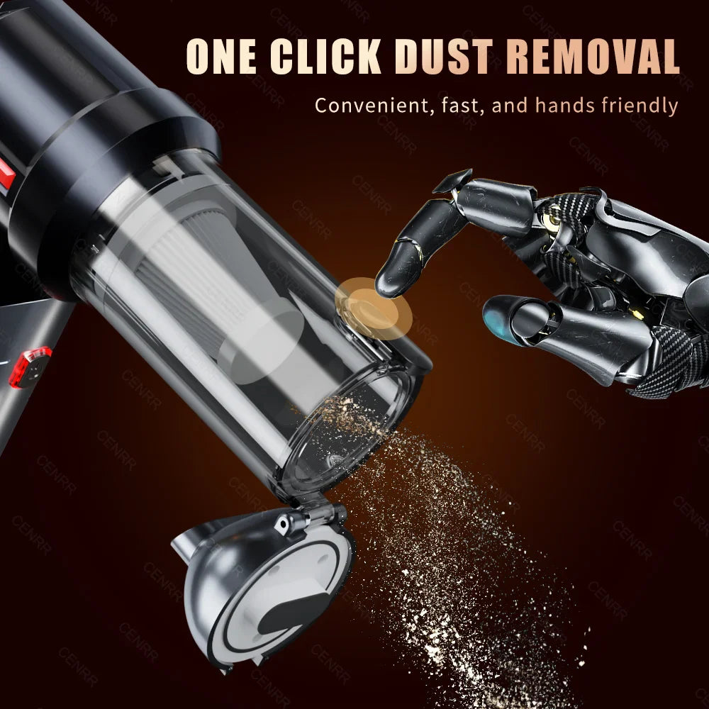 Mini Cordless Car Vacuum Cleaner 998000PA Handheld Portable USB-C Powerful Blower for Home and Vehicle