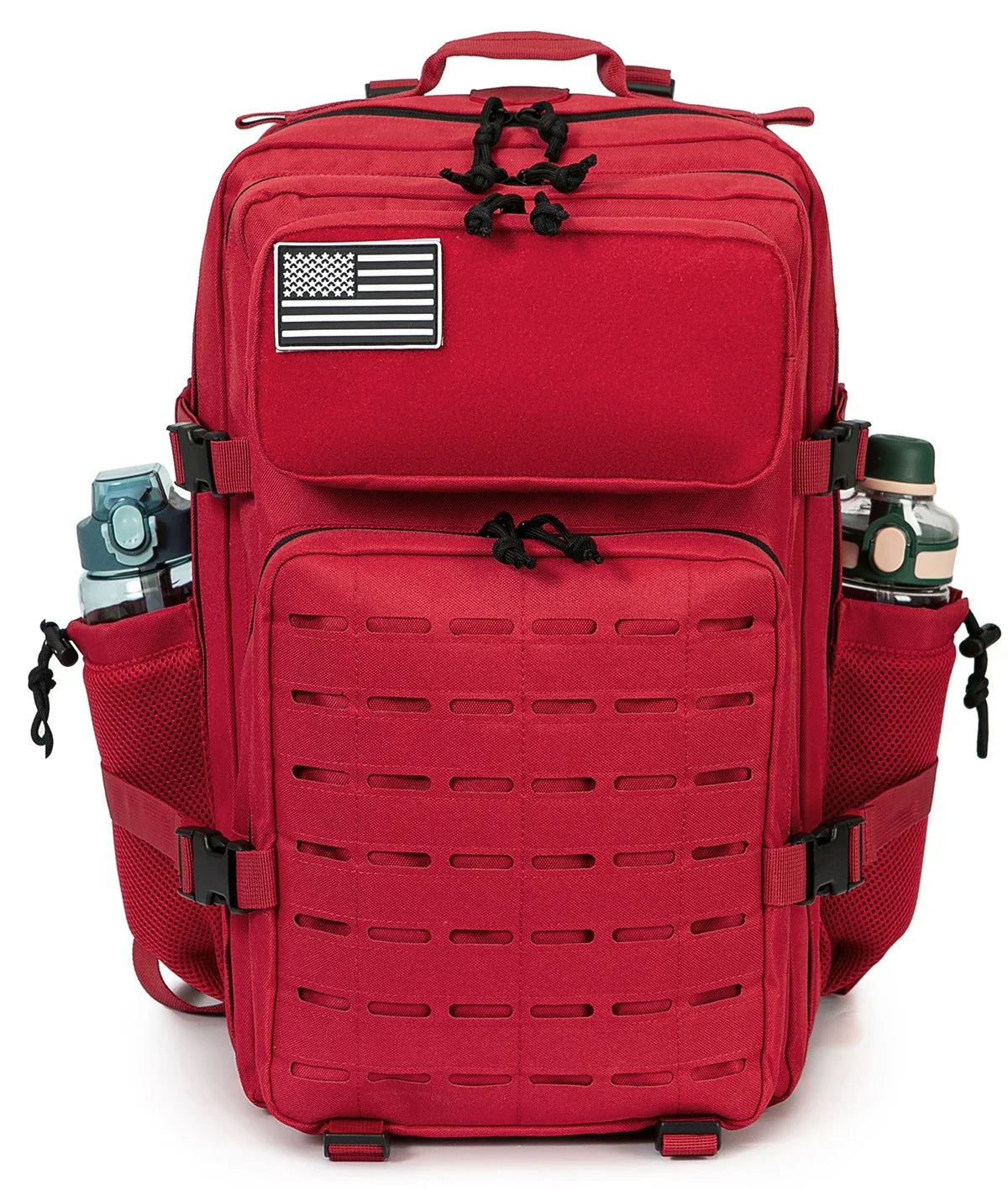 45L Tactical Backpack - 900D Waterproof MOLLE Rucksack for Hiking, Camping, Travel & School