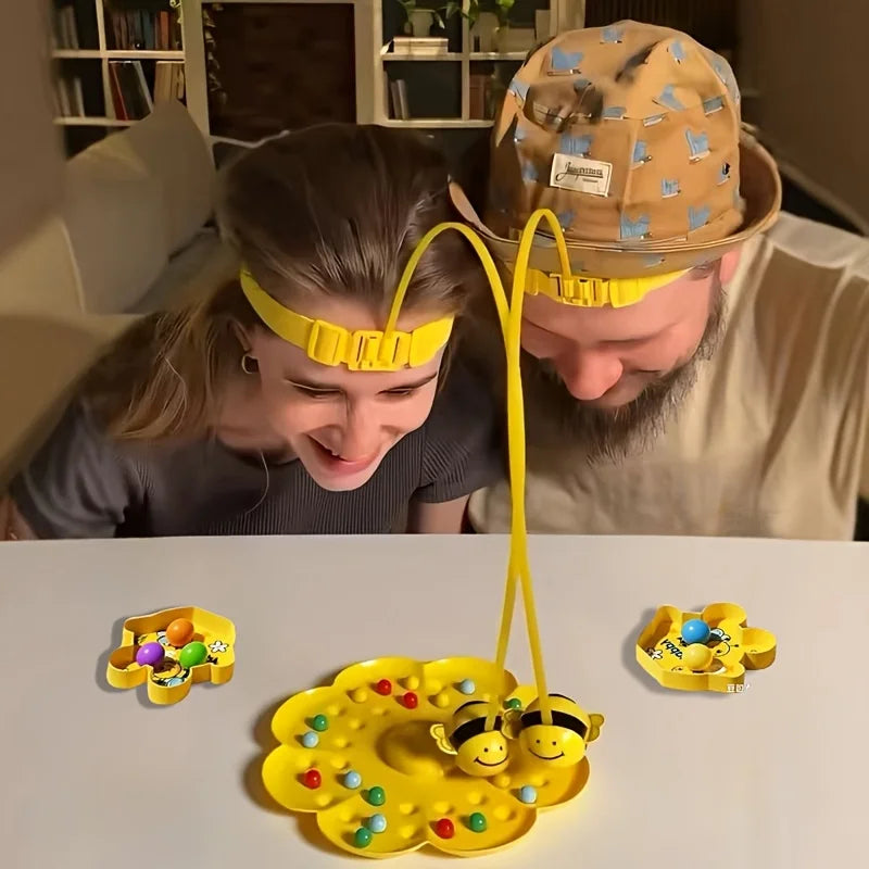 Little Bumblebee Multifunctional Kids Board Game Puzzle & Fishing Interactive Educational Toy Family Christmas Gift