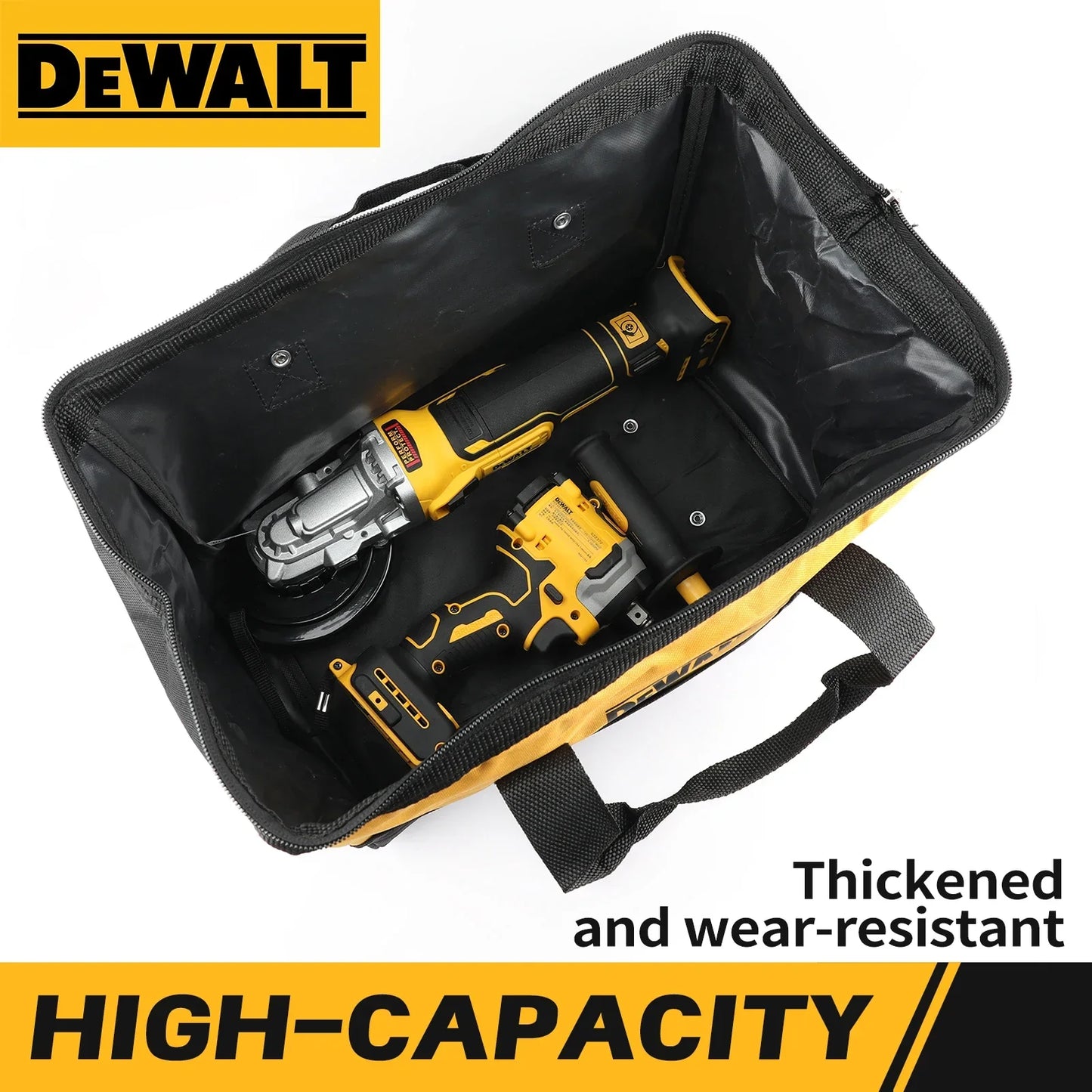 Multifunction Electric Wrench & Screwdriver Kit – AC/Battery Powered Tool Set with Metal Hardware and Durable Carry Bag