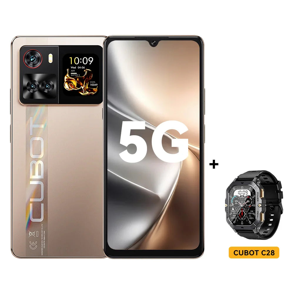 5G Smartphone Android 15 – Dimensity 7025 Octa-Core, 6.88-inch 120Hz IPS, 16GB (8+8) RAM & 256GB, 64MP Triple Camera, 5100mAh 33W Fast Charge