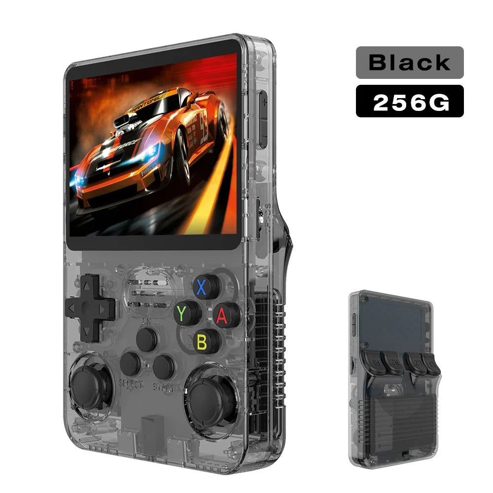 Retro Handheld Game Console 3.5-Inch (8.9 cm) IPS Screen 64/128/256GB Portable Pocket Game Player Kids Retro Gaming Gift
