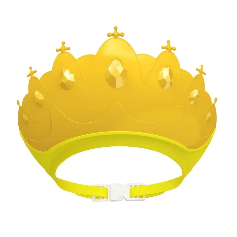 Adjustable Baby Crown Shampoo Cap – Waterproof Bath Visor & Hair Shield for Infants and Toddlers