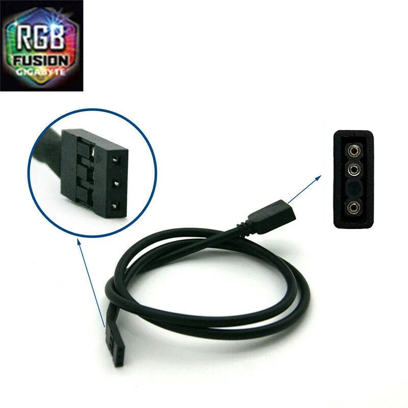 Addressable WS2812b 5V ARGB LED Strip – 3-Pin RGBIC PC Case Light (30/60 LEDs per m, IP30/IP65)