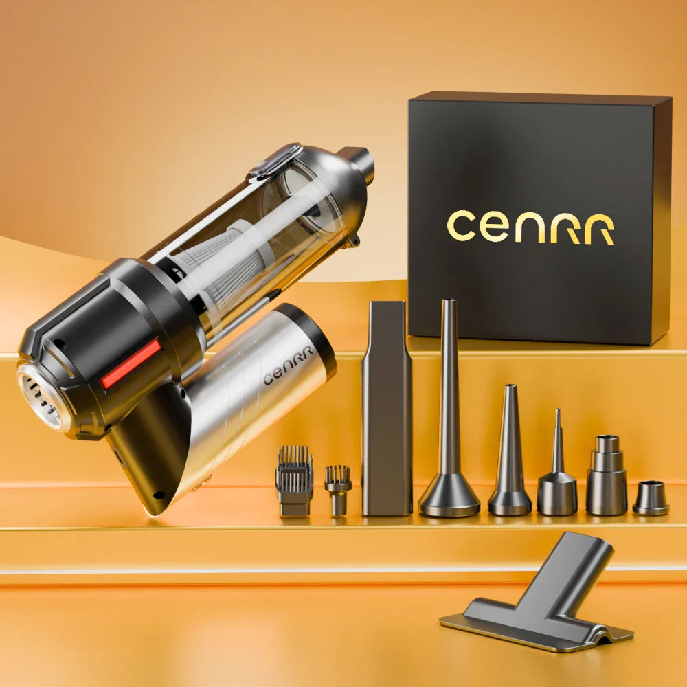 Mini Cordless Car Vacuum Cleaner 998000PA Handheld Portable USB-C Powerful Blower for Home and Vehicle