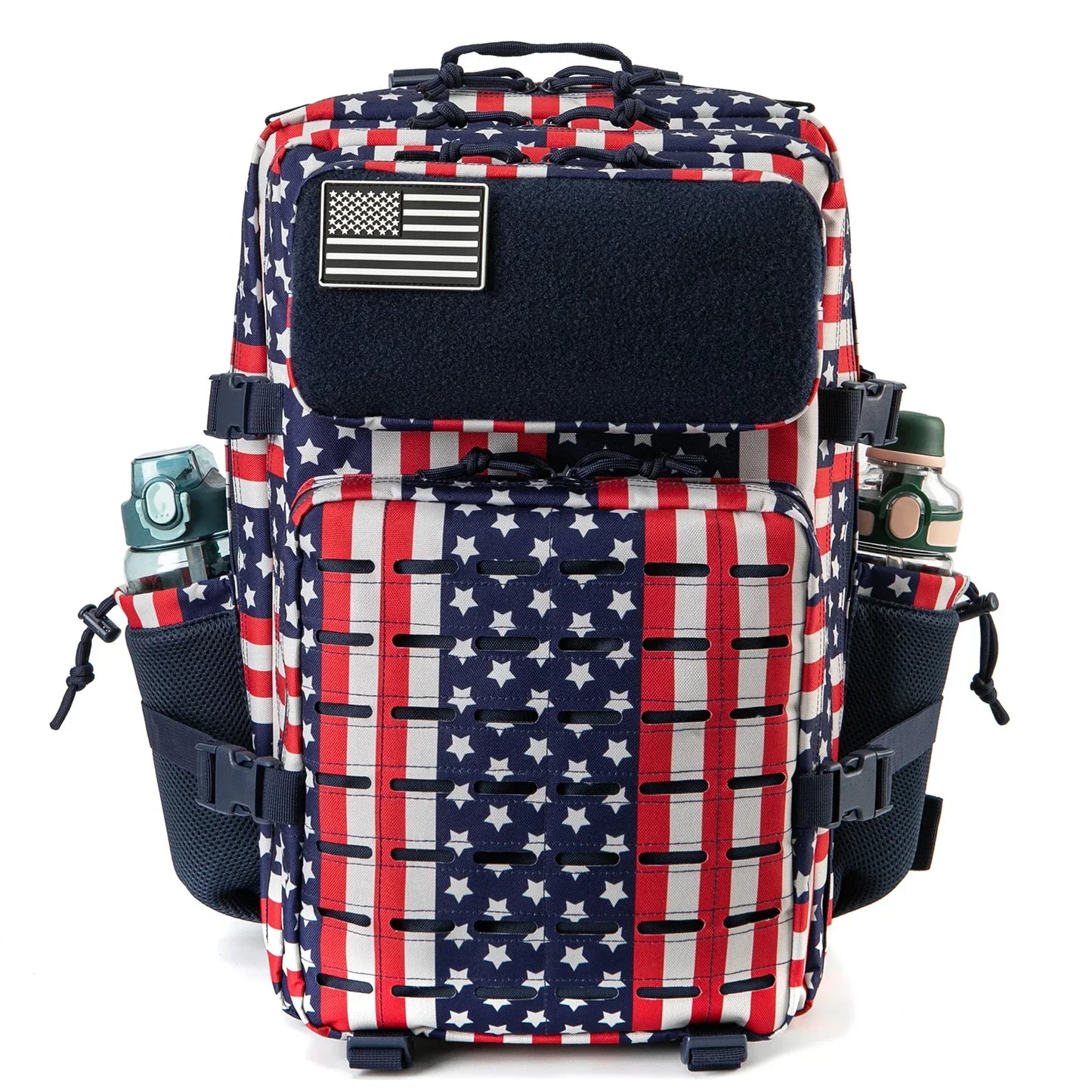 45L Tactical Backpack - 900D Waterproof MOLLE Rucksack for Hiking, Camping, Travel & School