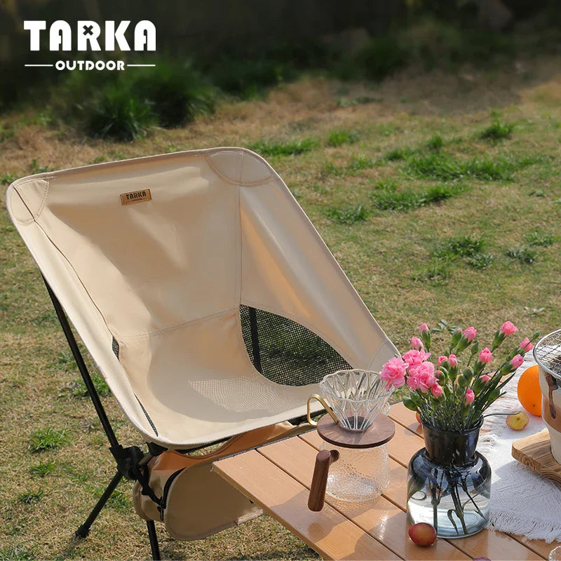 2-Pack Foldable Camping Chairs Lightweight Portable Folding Chairs for Backpacking, Travel, Fishing, Garden & Balcony