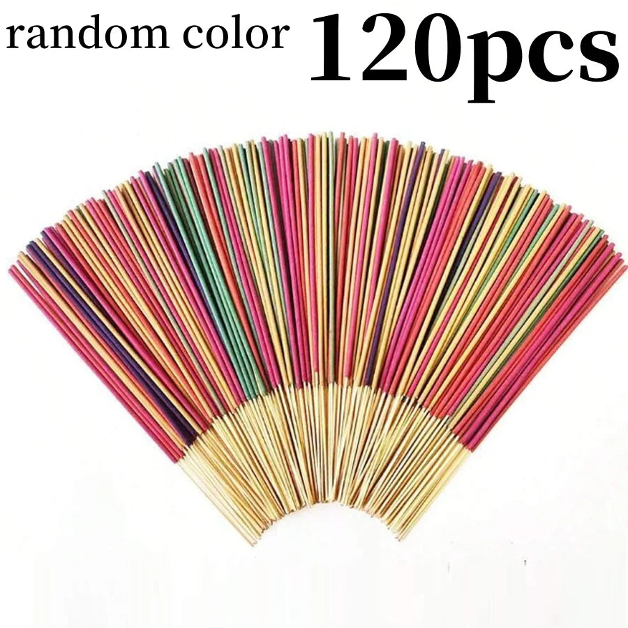 Aromatherapy Incense Sticks 30–240 Pc, 7 Natural Scents (Lavender, Jasmine, Ocean, Rose, Sakura) with Incense Holder for Yoga & Meditation