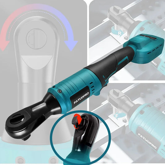 1/2 in (12.7 mm) Brushless Cordless Electric Ratchet Wrench - 18V Lithium Battery Compatible (Tool Only)