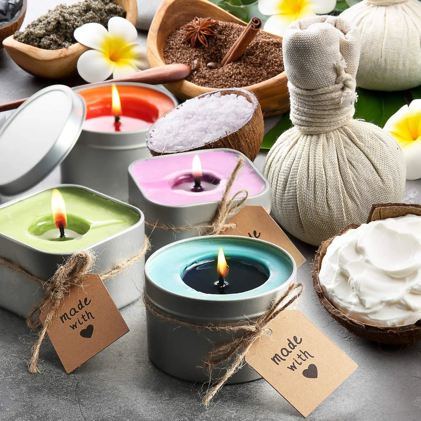 Natural Soy Wax Granules for Candle Making 250g (8.8 oz) / 500g (17.6 oz) — DIY Scented Smokeless Candle Wax