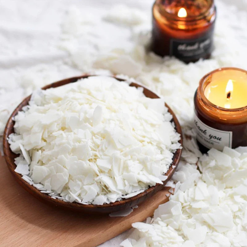 Natural Soy Wax Granules for Candle Making 250g (8.8 oz) / 500g (17.6 oz) — DIY Scented Smokeless Candle Wax