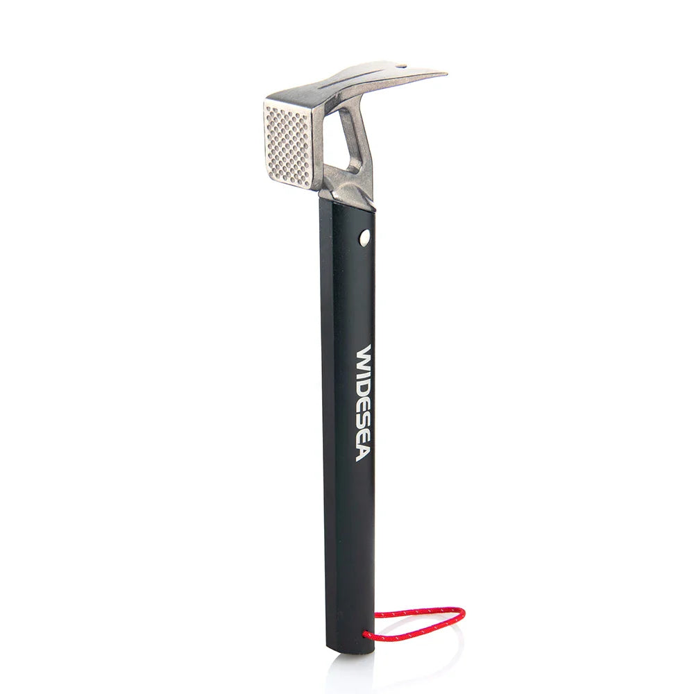 Camping Hammer Stainless Steel & Copper Tent Peg Mallet with Stake Puller for Hiking & Mountaineering