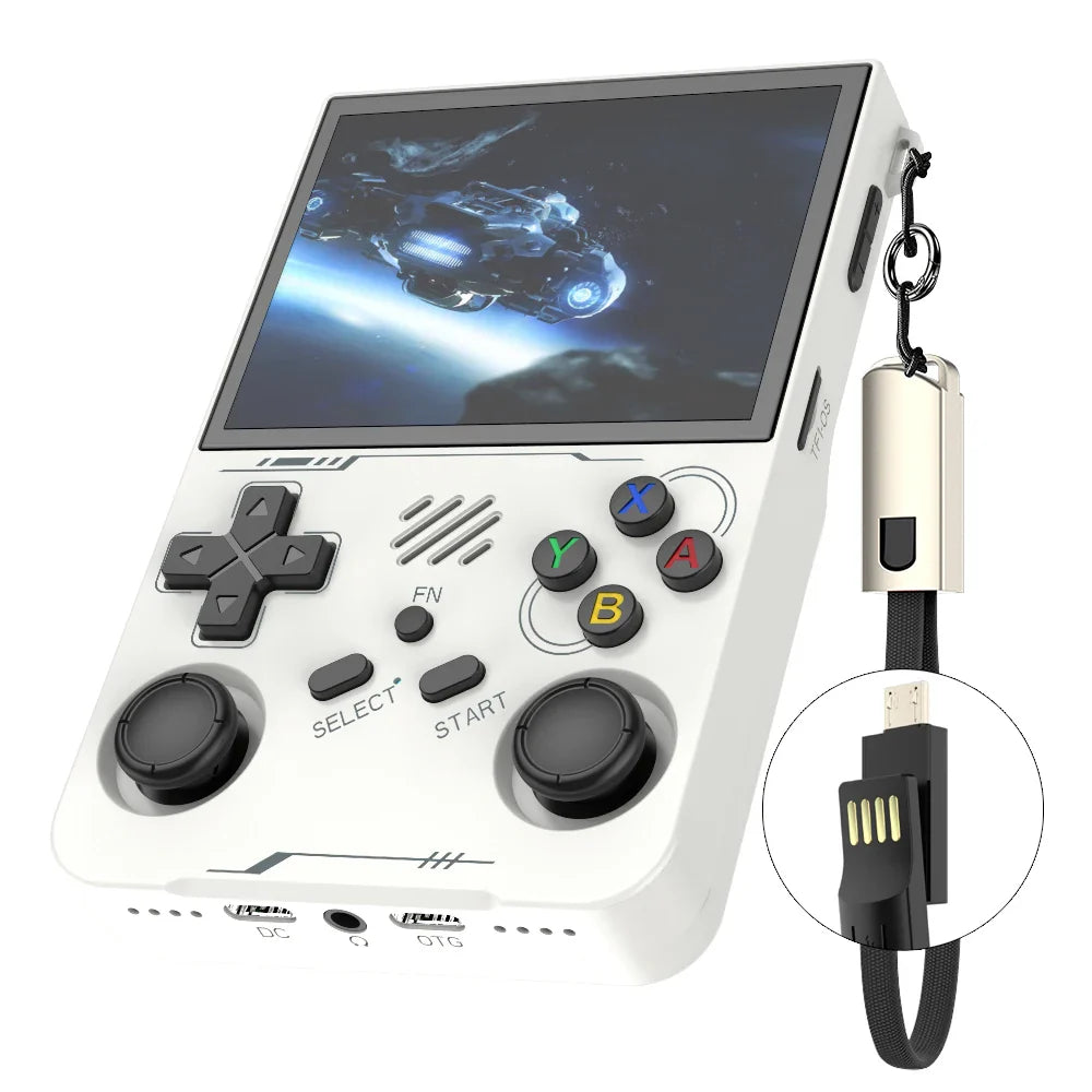 Retro Handheld Game Console 3.5-Inch (8.9 cm) IPS Screen Portable Pocket Gaming Player Wi-Fi 15,000+ Games ArkOS Kids Gift
