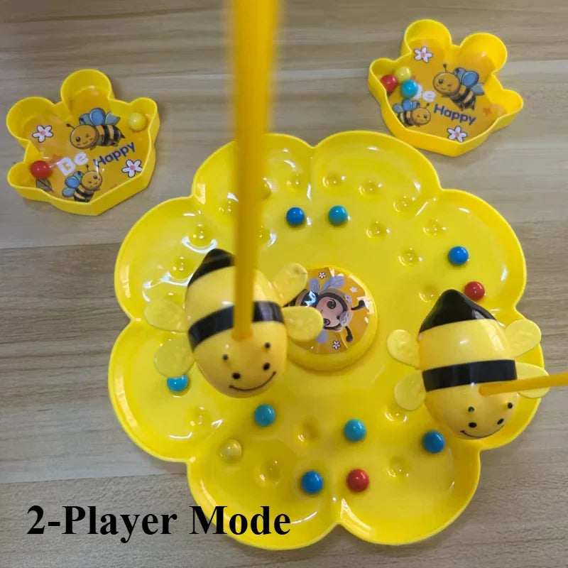 Little Bumblebee Multifunctional Kids Board Game Puzzle & Fishing Interactive Educational Toy Family Christmas Gift