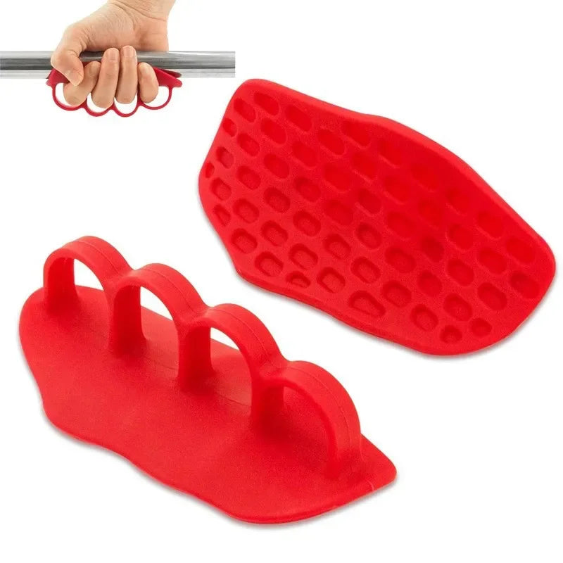 Anti-Slip Weightlifting Hand Grips – 1 Pair Palm Protection & Training Grips, 3 Sizes (92–120 mm / 3.6–4.7 in)