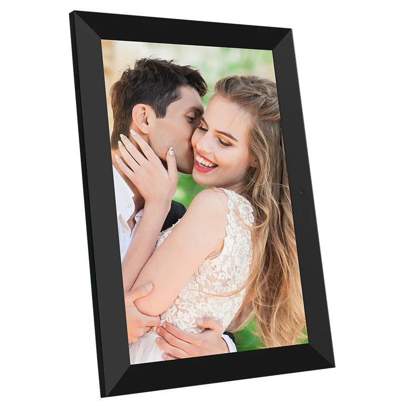 10.1-Inch (25.7 cm) Digital Photo Frame 1280x800 IPS HD — Remote Control, Video & Music, Clock Calendar