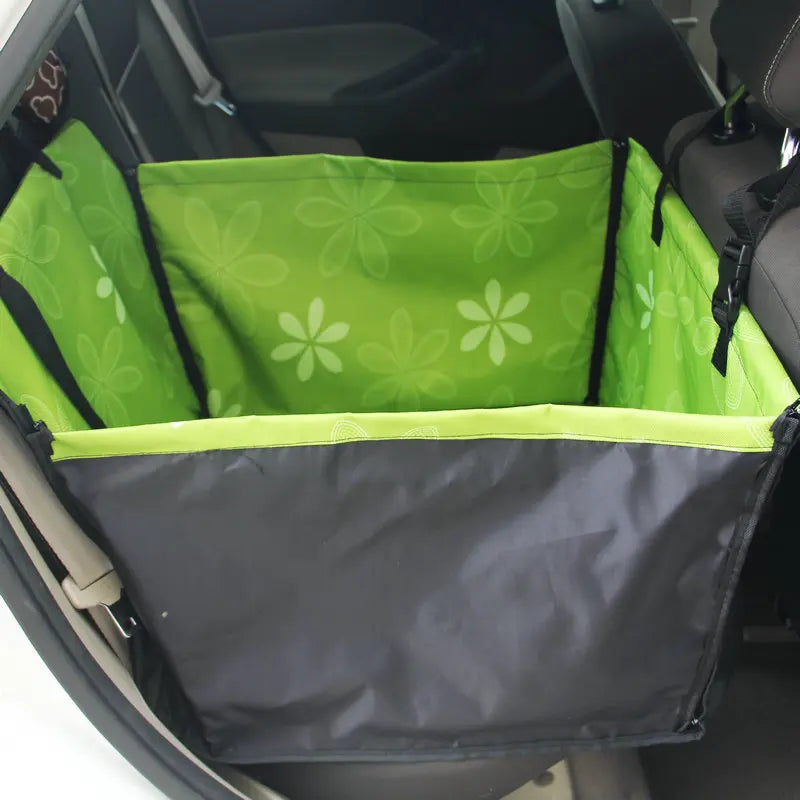 Pet Car Seat Cover Hammock for Dogs & Cats Waterproof Rear Bench Protector 60x35x53 cm (23.6x13.8x20.9 in)
