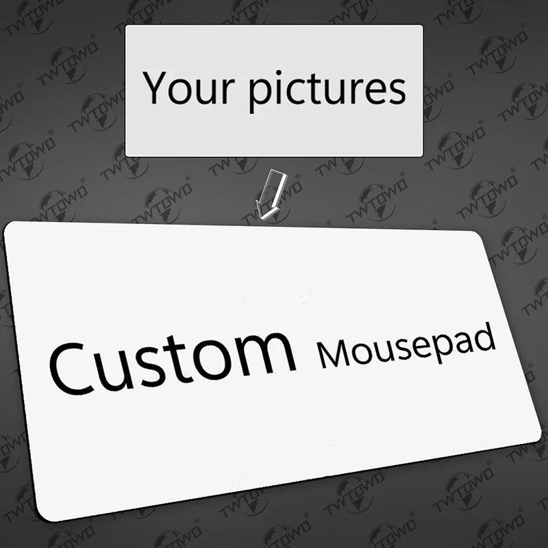 XXL HD Custom Card Game Mousepad Non-Slip Natural Rubber Playmat for Desktop DIY Gaming Mouse Pad