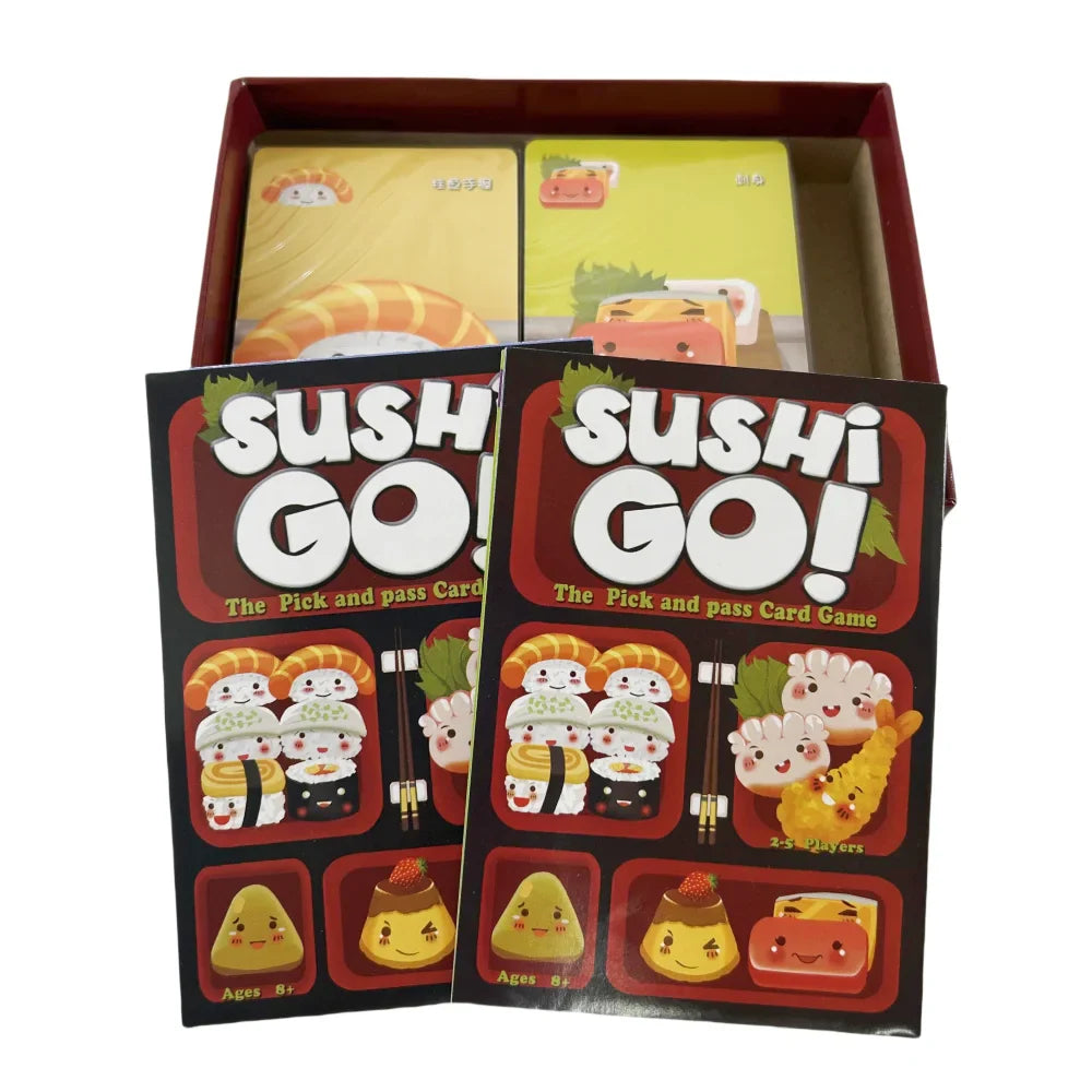 Family Sushi Card Game Party Deck — Fun Drafting Card Game for Gatherings & Holiday Gifts
