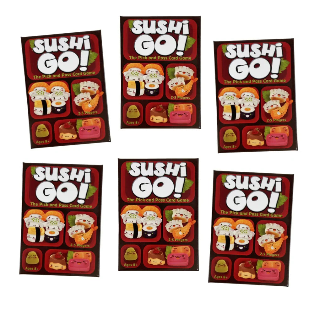 Family Sushi Card Game Party Deck — Fun Drafting Card Game for Gatherings & Holiday Gifts
